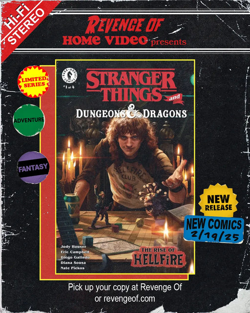 Stranger Things And Dungeons & Dragons: The Rise Of Hellfire #1 (Cover A) (Magali Villanueve) Dark Horse