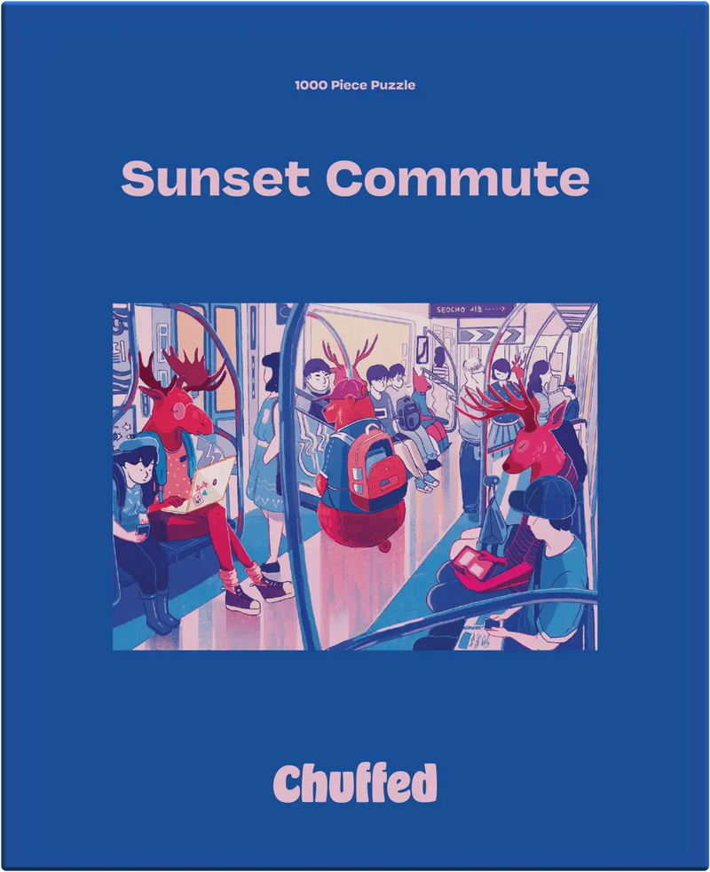 Sunset Commute - 1000 Piece Puzzle Chuffed Puzzles