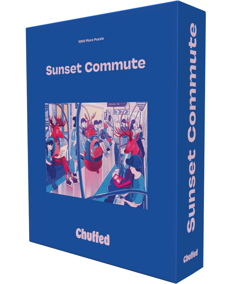 Sunset Commute - 1000 Piece Puzzle Chuffed Puzzles