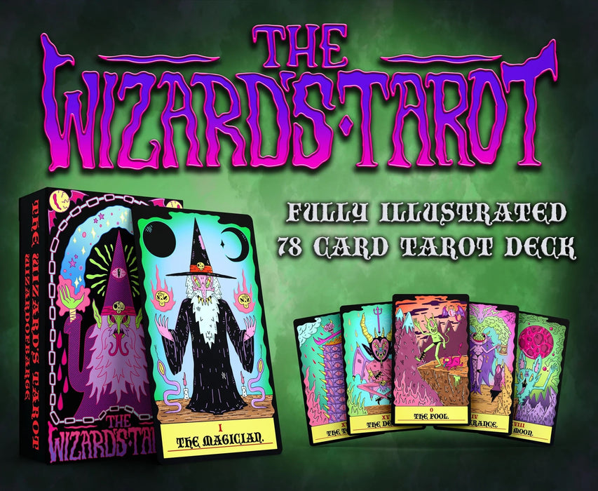 The Wizard's Tarot - Wizard of Barge Tarot Deck