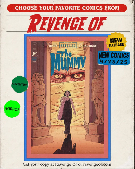 Universal Monsters The Mummy #2 (Of 4) Cover A Faith Erin Hicks Image Comics