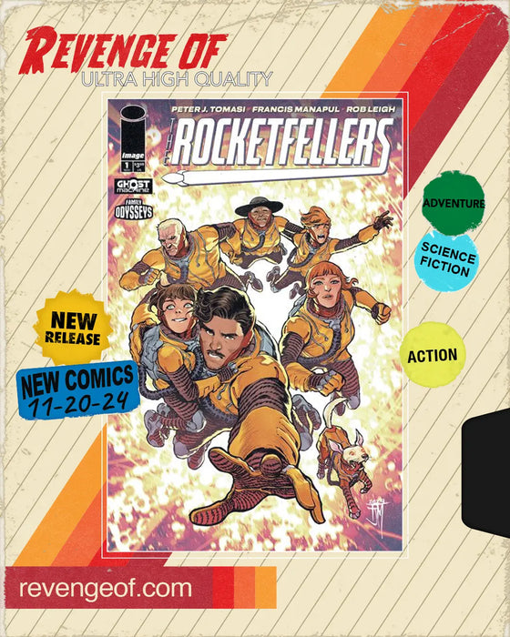 Rocketfellers #1 Cover A Francis Manapul Image Comics