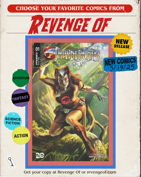 Thundercats Lost #1 Cover A Massafera Dynamite Entertainment