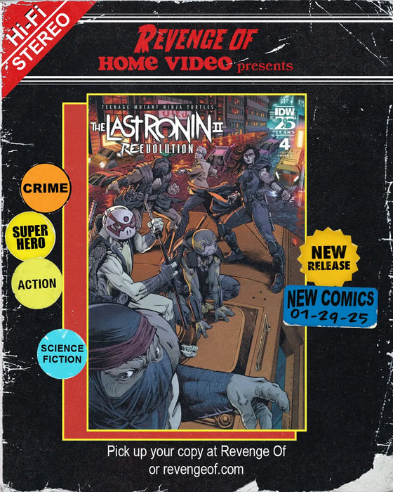 Teenage Mutant Ninja Turtles: The Last Ronin II--Re-Evolution #4 Cover A (Escorzas) IDW Publishing