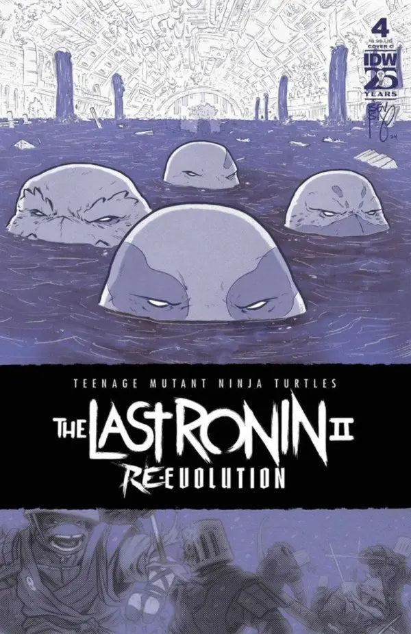 Teenage Mutant Ninja Turtles: The Last Ronin II—Re-Evolution #4 Variant C (Bishop) IDW Publishing