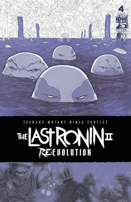Teenage Mutant Ninja Turtles: The Last Ronin II—Re-Evolution #4 Variant C (Bishop) IDW Publishing