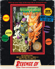 Teenage Mutant Ninja Turtles X Naruto #2 Cover A (JiméNez) IDW Publishing