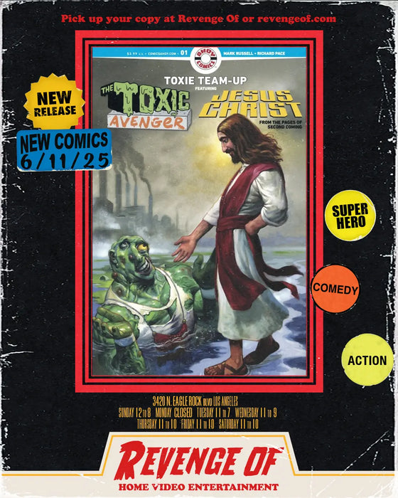 Toxie Team Up #1 (Of 5) Cover A Fred Harper (Mature) Ahoy Comics