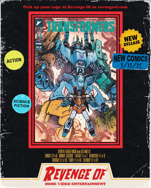 Transformers #18 Cover A Daniel Warren Johnson & Mike Spicer Image Comics
