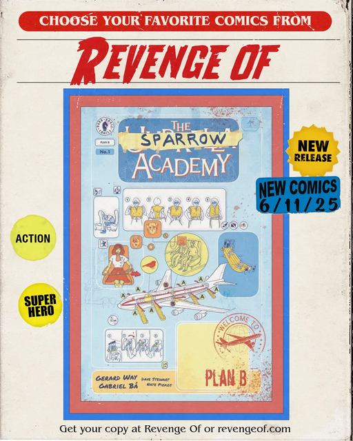 The Umbrella Academy: Plan B #1 (Cover A) (Gabriel Bá) Dark Horse