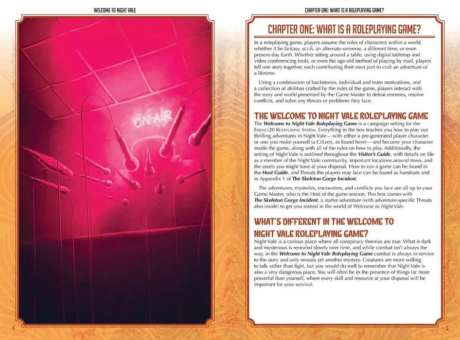 Welcome to Night Vale Roleplaying Game Renegade Game Studios