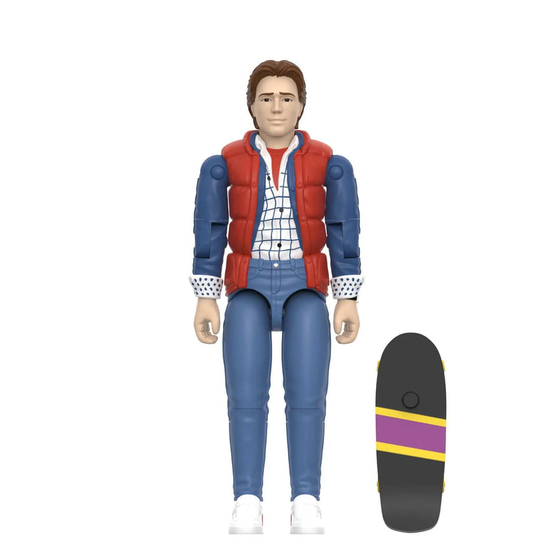 BACK TO THE FUTURE REACTION+ WAVE 01 - MARTY MCFLY '85 Super7