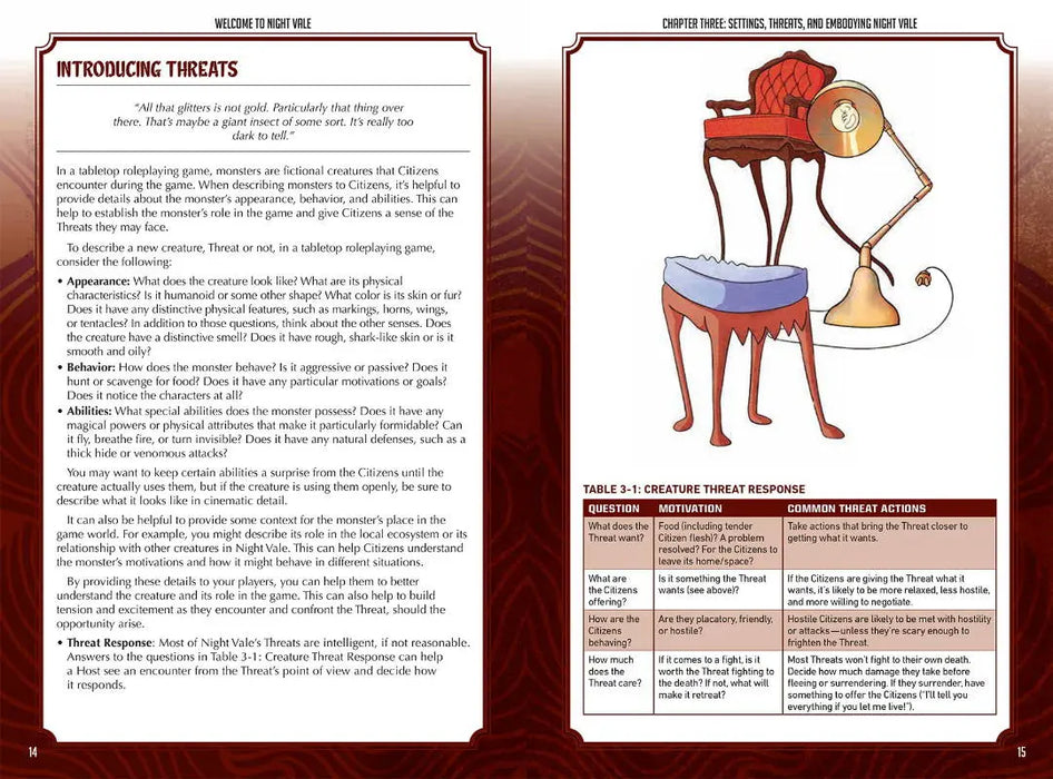 Welcome to Night Vale Roleplaying Game Renegade Game Studios
