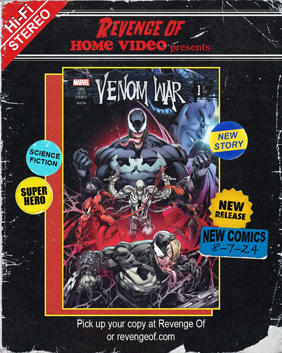 Venom War #1 [Vw] Marvel Comics