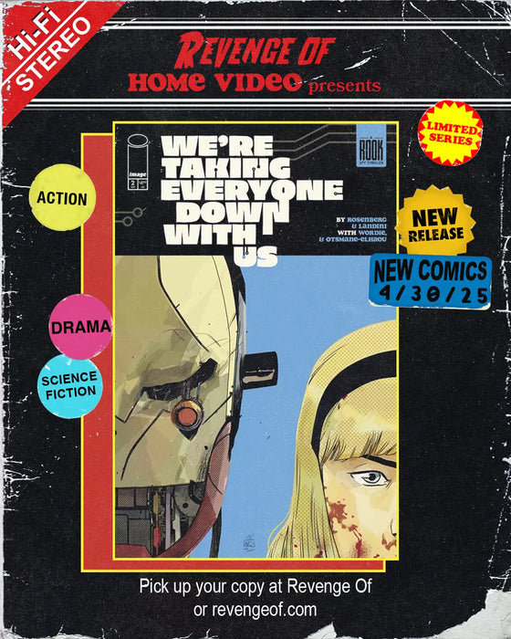 Were Taking Everyone Down With Us #2 (Of 6) Cover A Stefano Landini (Mature) Image Comics