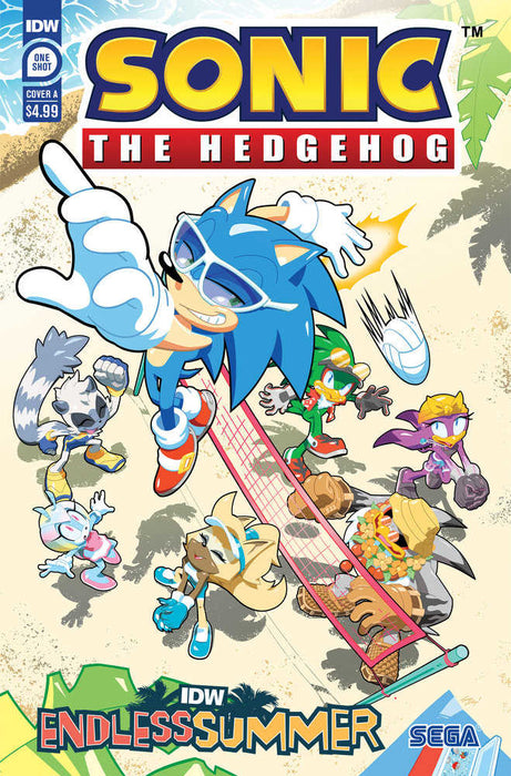 Idw Endless Summer-Sonic The Hedgehog Cover A Yardley