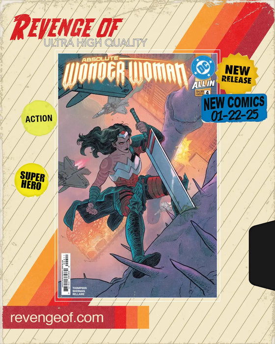 Absolute Wonder Woman #4 Cover A Hayden Sherman DC Comics