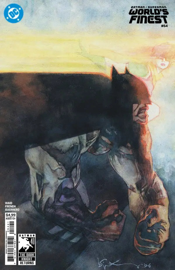 Batman Superman Worlds Finest #54 Cover D Bill Sienkiewicz Dark Knight Returns 40 Th Anniversary Card Stock Variant DC Comics