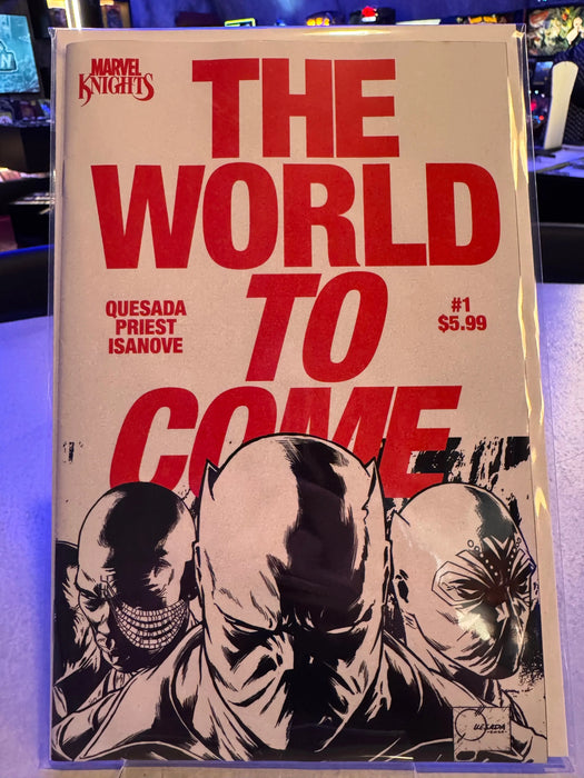 Marvel Knights The World To Come #1 One Per Store Surprise Variant Marvel