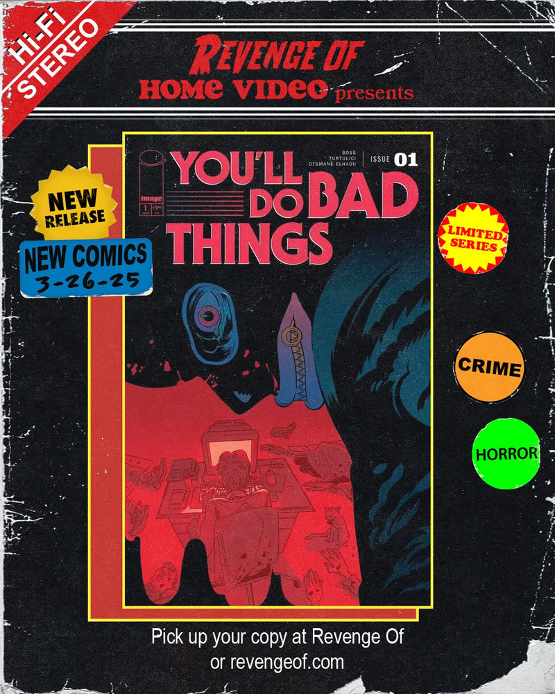 You'll Do Bad Things #1 (Of 6) Cover A Tyler Boss (Mature) Image Comics