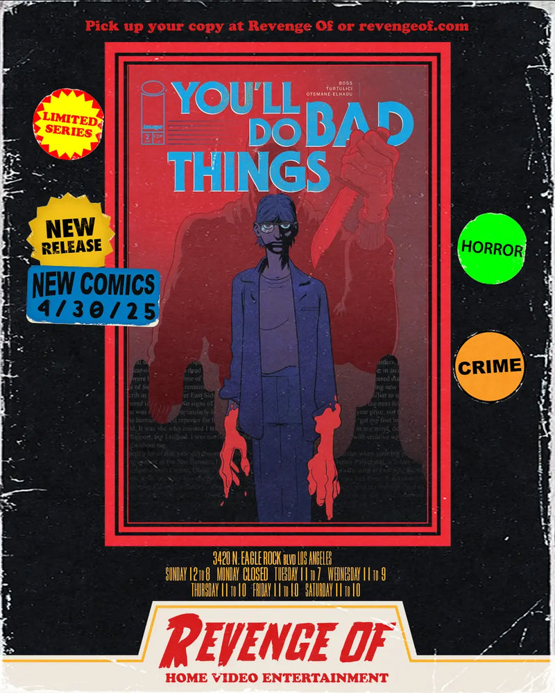 Youll Do Bad Things #2 (Of 6) Cover A Tyler Boss (Mature) Image Comics