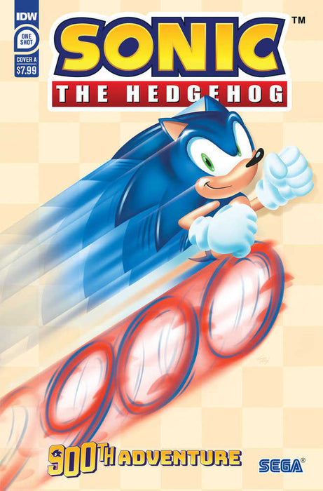 Sonic The Hedgehog’S 900th Adventure Cover A Yardley