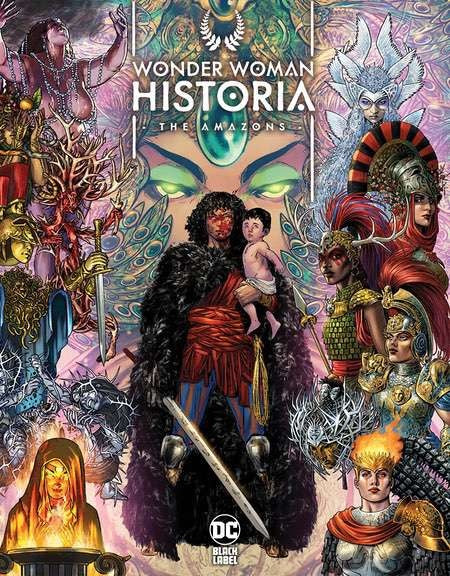 Wonder Woman Historia The Amazons HC Direct Market Edition MR