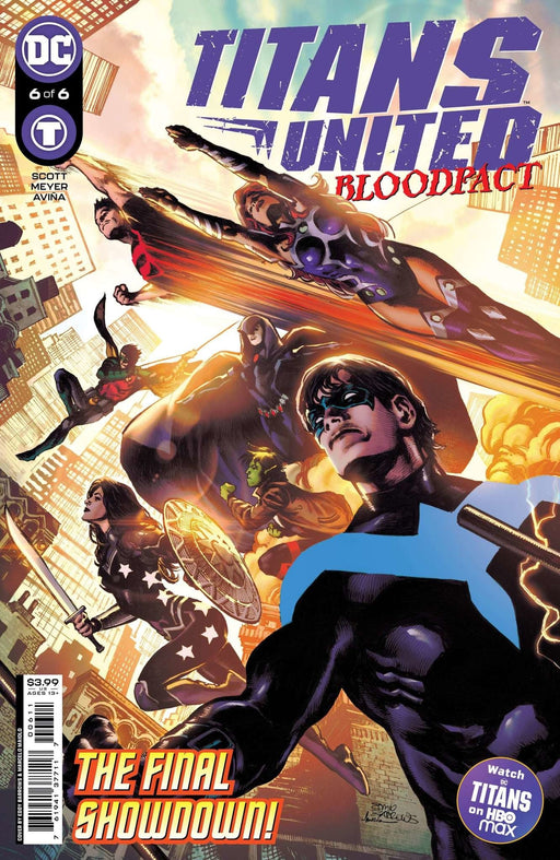 Titans United Bloodpact #6 Of 6 Cvr A Eddy Barrows