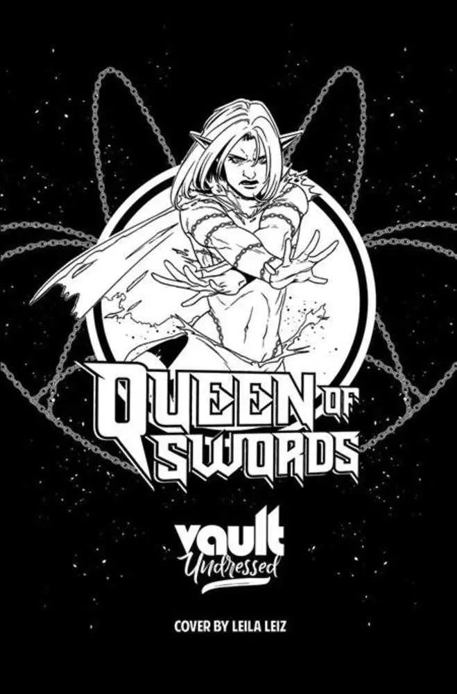 Queen Of Swords A Barbaric Story #2 Cover C Leila Leiz Nsfw Polybagged Variant Mature