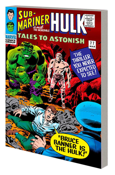 Mighty Marvel Masterworks: The Incredible Hulk Volume. 3 - Less Than Monster, More Than Man Direct Market Only