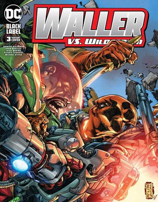 Waller vs Wildstorm #3 Of 4 Cover B Eric Battle Variant Mature