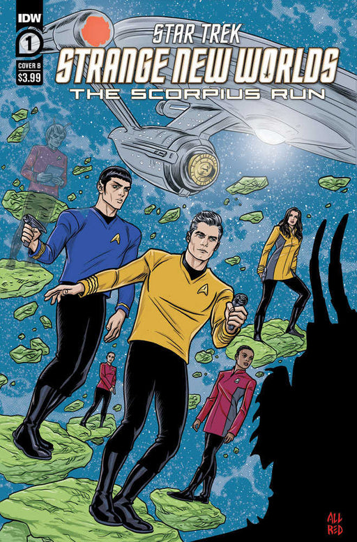 Star Trek Snw Scorpius Run #1 Cover B Allred