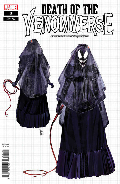 Death Of The Venomverse 3 Rod Reis Design Variant