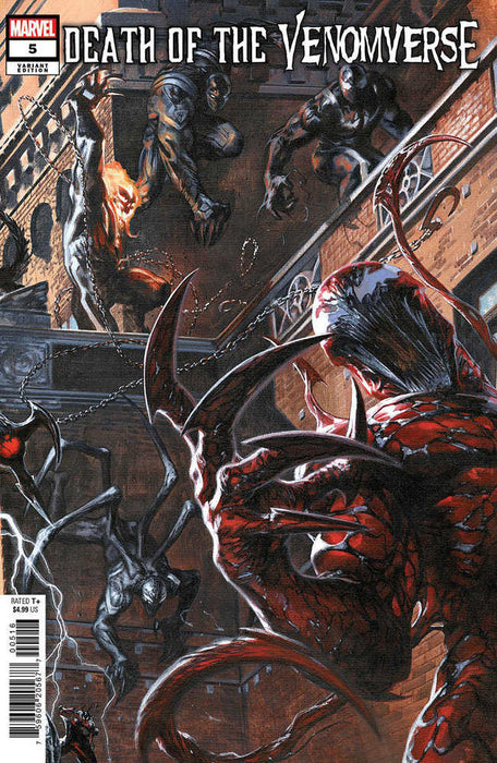 Death Of The Venomverse 5 Gabriele Dell'Otto Connecting Variant