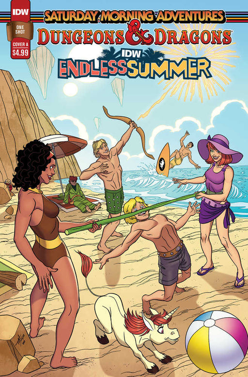 Idw Endless Summer-Dungeons & Dragons: Saturday Morning Adventures Cover A Levins