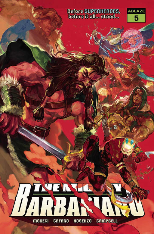 Mighty Barbarians #5 Cover A Sunghan Yune Mature