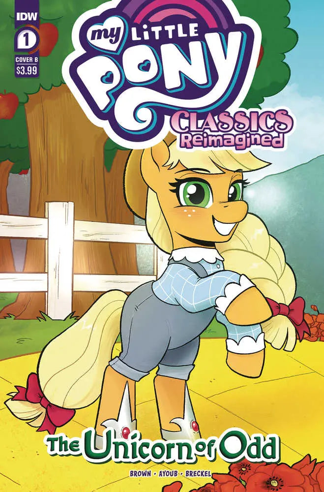 Mlp Classics Reimagined Unicorn Of Odd #1 Cover B Easter