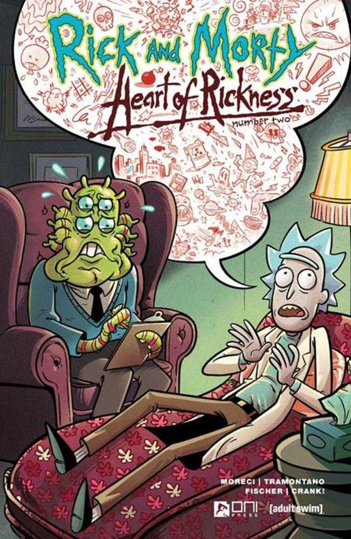 Rick And Morty Heart Of Rickness #2 Of 4 Cover B Fred C Stresing Variant Mature