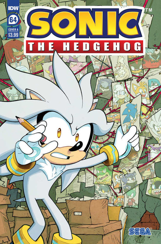 Sonic The Hedgehog #64 Cover A Lawrence