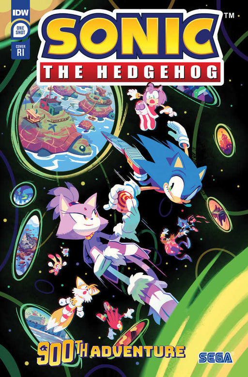 Sonic The Hedgehog'S 900th Adventure Variant Ri 10 Fourdraine