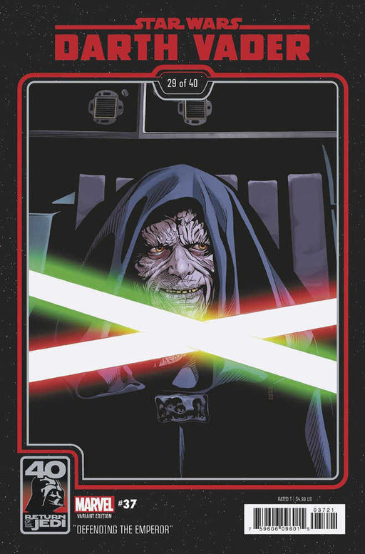 Star Wars: Darth Vader 37 Chris Sprouse Return Of The Jedi 40th Anniversary Variant Dd