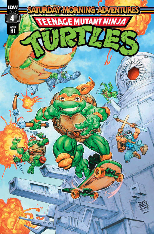 Teenage Mutant Ninja Turtles: Saturday Morning Adventures 2023- #4 Variant Ri 10 Williams