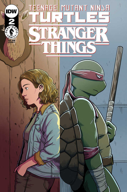 Teenage Mutant Ninja Turtles X Stranger Things #2 Cover C Woodall