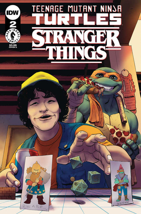 Teenage Mutant Ninja Turtles X Stranger Things #2 Cover D Gorham