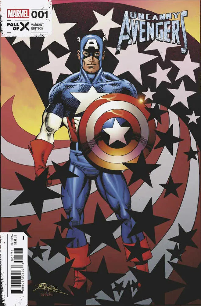 Uncanny Avengers 1 George Perez Variant G.O.D.S., Fall