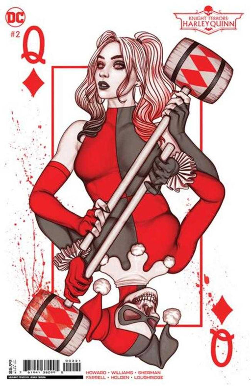 Knight Terrors Harley Quinn #2 Of 2 Cover B Jenny Frison Card Stock Variant