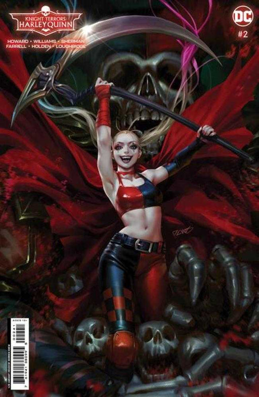 Knight Terrors Harley Quinn #2 Of 2 Cover D 1 in 25 Derrick Chew Card Stock Variant