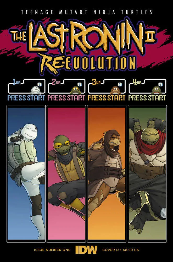 Teenage Mutant Ninja Turtles: The Last Ronin II--Re-Evolution #1 Variant D (Delgado) IDW Publishing