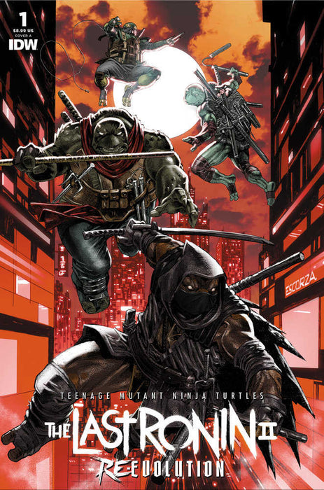 Teenage Mutant Ninja Turtles: The Last Ronin II--Re-Evolution #1 Cover A (Escorzas) IDW Publishing