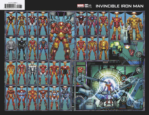 Invincible Iron Man 10 Bob Layton Wraparound Variant Fall